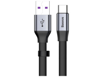 Кабель USB Baseus CATMBJ Type-C 40W 0.23m Цвет Серо-Черный, BG1