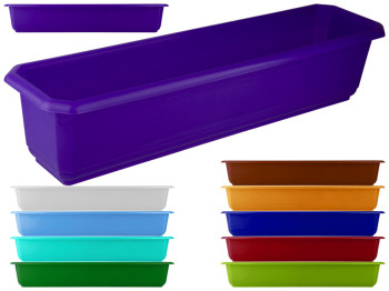 Горшок для цветов балконный №1  690x180мм Консенсус