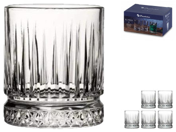 Набор стопок Pasabahce Elysia, стекло, 60мл, цвет прозрачный (цена за 6шт)