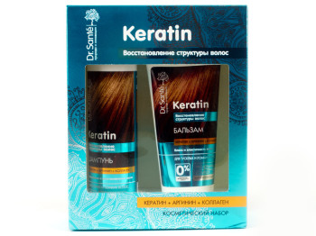 Подарочный набор Dr.Sante "Keratin" (шампунь+бальзам)