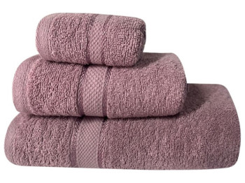 Рушник банний Soho Simple Lilac, 30х50см, бавовна 100%, 8960069729484