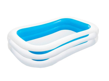 Бассейн детский надувной Морская волна Swim Center. Intex 56483