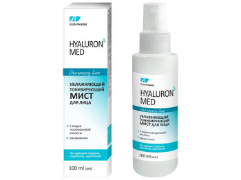 Міст зволожуючий тонізуючий Elfa Pharm Hyaluron5 MED 100мл