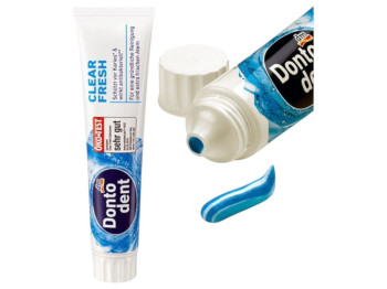 Зубная паста Dontodent Clear Fresh с фтором, с мятным вкусом, 125мл