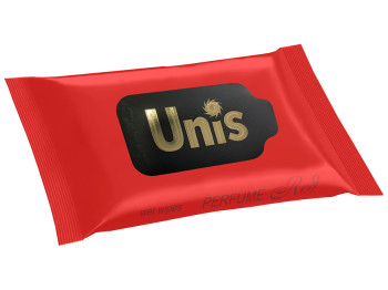 Вологі серветки Unis Perfume Red антибактеріальні 15шт