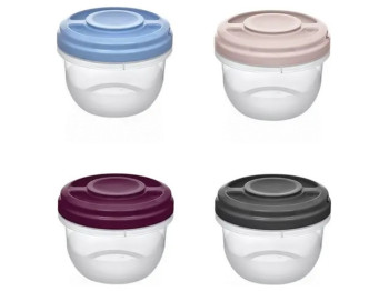 Контейнер пластиковий Bager Terra MIX, клуглий, 500мл, 8680534839110