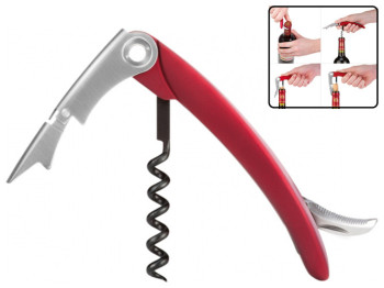 Ніж сомельє двоступеневий UNO VINO штопор 7см 88944