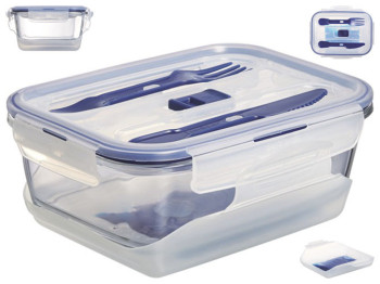 Контейнер Luminarc PURE BOX ACTIVE, 1,22л + сумка, 0883314566628