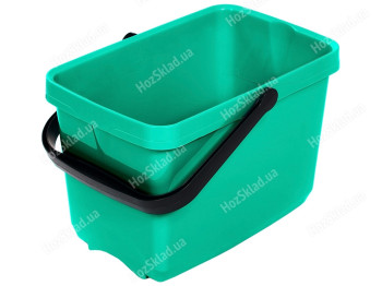 Ведро для швабры, бирюзовое, 24x22,5x35см, 12л, 25001