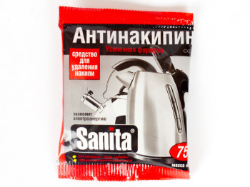 Средство для удаления накипи Sanita "Антинакипин" 75гр