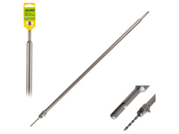 Адаптер металлический для корончатого сверла Alloid SDS-plus, 800мм, цвет серый