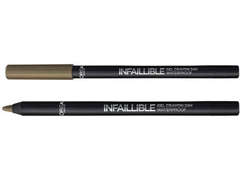 Гелевый карандаш для век LOreal Paris "Infallible" оттенок 008 (зеленый), 1г