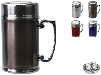 Термокружка з ситом для чаю, 300мл