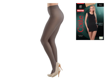 Колготки женские Conte Prestige 40 den, размер 2, цвет grafit