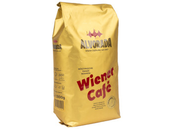Кофе натуральный зерновой Alvorada "Wiener Cafe" 1000гр в брикете, Австрия