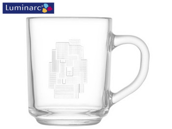 Чашка Luminarc "Cubic" 10,5х7,2х9см 250мл 88943