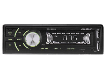 Бездисковый MP3 SD USB FM проигрыватель Celsior CSW-2005G