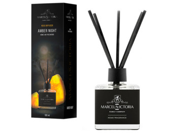 Ароматизатор жидкий для дома/офиса Tasotti Reed diffuser, Amber Night, 100мл