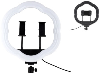 Лампа Fill light LC-318(Flower Type) 33 см, цвет черный