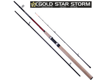 Спінінг короповий штекерний фідер Sam's Fish "Gold star storm" 3.3м 60-180г 2+3к