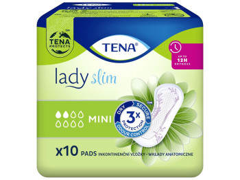 Урологічні прокладки Tena Lady Slim Mini, 2каплі, 10шт