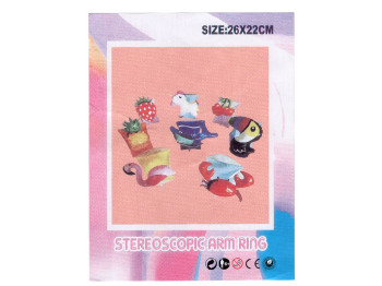 Надувні нарукавники для плавання Фламінго, 17×14см