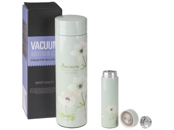 Термос железный с ситечком Wonderful life 450мл