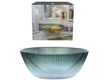 Салатник Лотос грин, 22,1см, 1шт