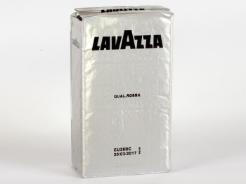 Кофе натуральный молотый Lavazza "Qualita Rossa" (серебристая пачка) 250гр, Италия AZ14MG1