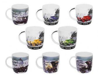 Чашка "Ретро авто" 360мл