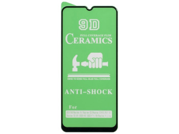 Защитное стекло Film Ceramic for Realme C3 без упаковки Цвет Чёрный