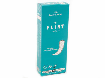 Прокладки Fantasy Flirt ежедневные ultra cotton&light  (цена за уп. 20шт) WKL26S