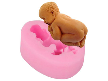 Форма силиконовая Stenson Младенец 7,5х4,5х2,5см