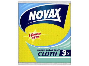 Салфетки влаговпитывающие Novax Home Star 16x16 см 3шт
