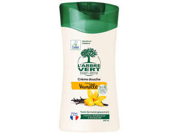 Крем-гель для душа L’Arbre Vert Vanilla, с ароматом ванили, 260 мл