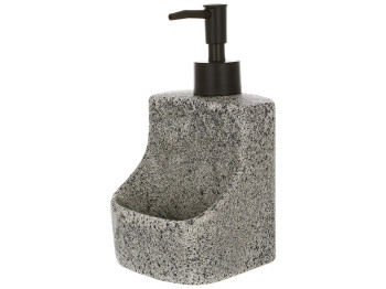 Диспенсер для рідкого мила (засобу для миття посуду) 400мл, з місцем для губки