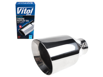 Насадка на глушитель VITOL НГ-1015, вход D64мм, длина 203мм, выход D114мм