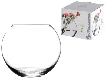 Ваза Pasabahce Botanica, акваріум, кругла, скло, 3л, 16см, колір прозорий