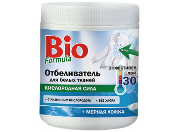Відбілювач BIO Formula порошок, для білих тканин 750г
