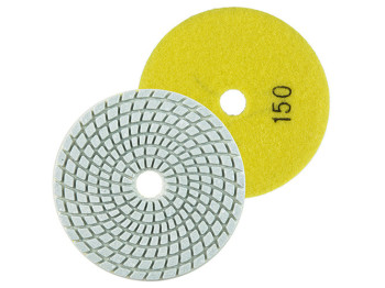 Круг алмазный шлифовальный на липучке Alloid 100мм, зерно 150, (DD-100150)