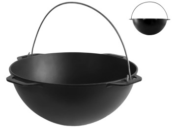 Казан азиатский чугунный без крышки Brizoll, 10л, Азия, KA10