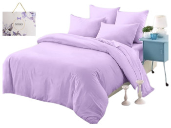 Комплект постельного белья Soho Евро Lounge One Lilac, 200х230см, 6900069989121