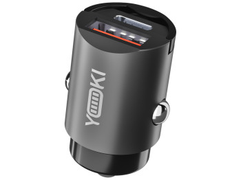 Автомобильное зарядное устройство Yoki IronMini, Type-C, Usb-A, Pd, Qc, 30Вт