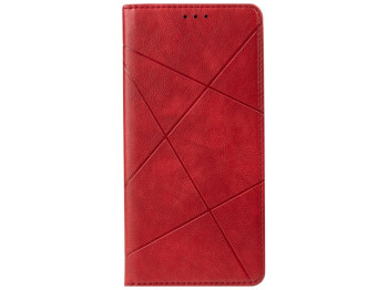 Чохол-книжка Business Leather для Samsung Galaxy A73 (Euro) Колір Червоний