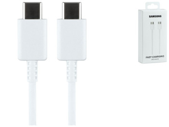 Кабель USB Samsung Type-C to Type-C 60W 1:1 Цвет Белый