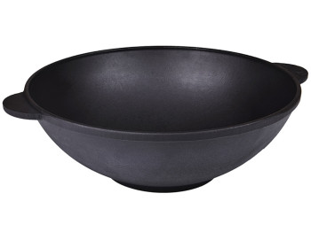 Сковорода чугунная WOK Brizoll 3,7л 33,5х29х10см W28