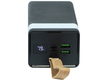 Универсальная мобильная батарея XO PR130 PD 20W QC 22.5W 40000 mAh Цвет Чёрный