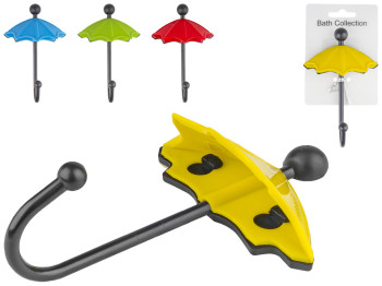 Гачок декоративний клейкий Парасолька 7,9х4,3х12,4см (ціна за 1шт)