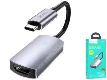 Перехідник Hoco UA20 Presage Type-C to HDTV converter Колір Сiрий