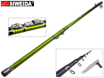 Вудка Siweida "Tarawa" карбон IM6, 8 кілець, 6-секційна 6м 5-20г
